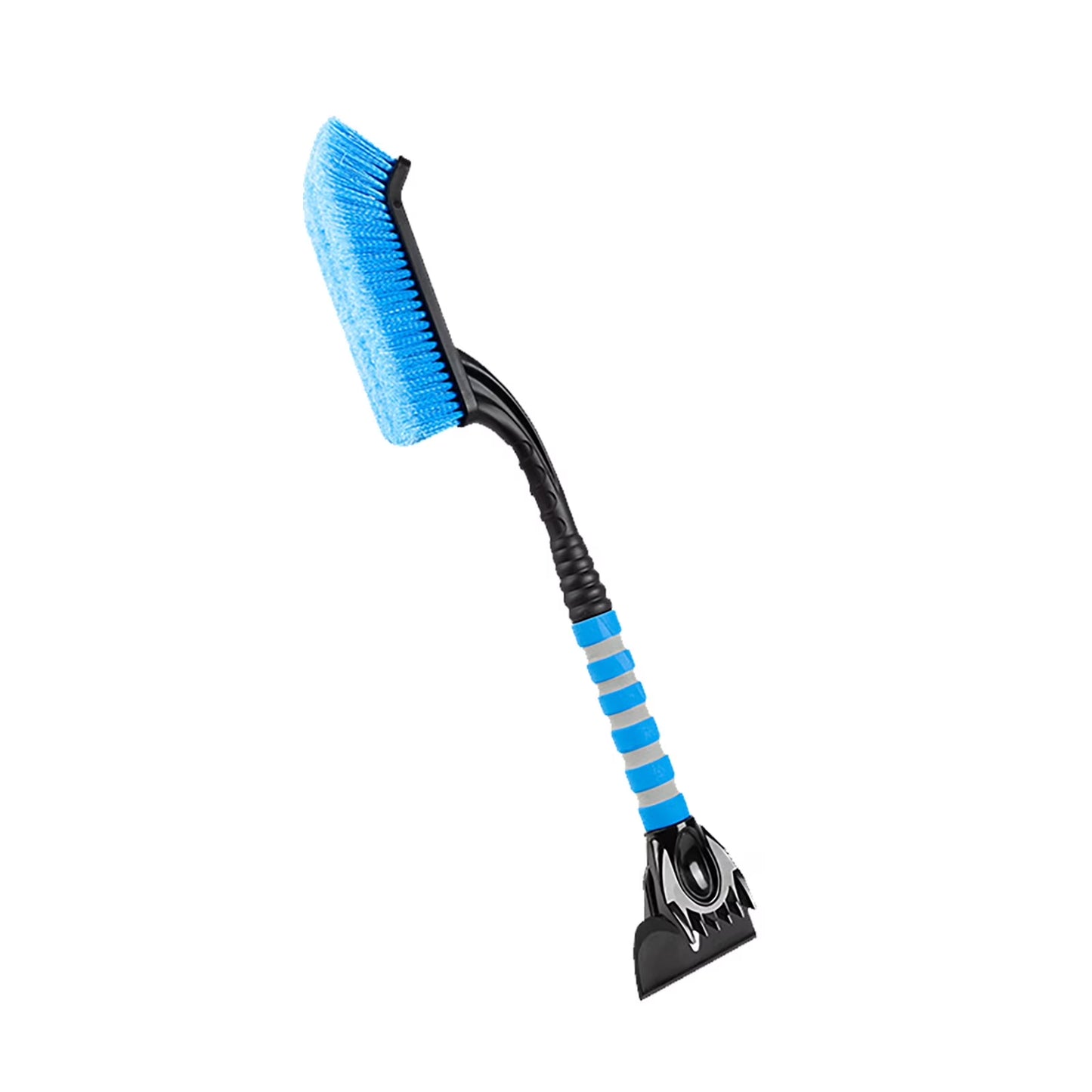Multi-Function Ice Scraper for Car, Abs+Foam, Blue, Snow Removal and Frost Cleaning Tool
